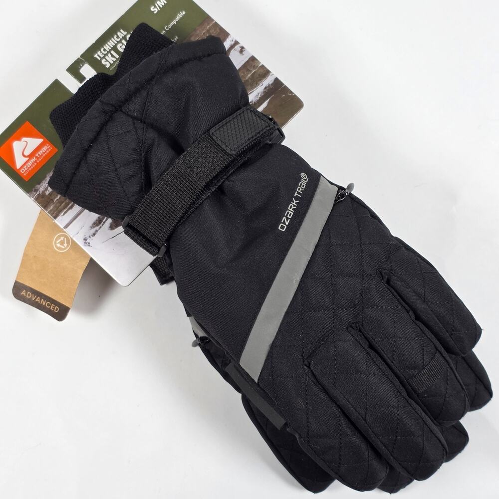 NWT Ozark Trail Technical Ski Glove Women's S/M 3m Thinsulate Insulation